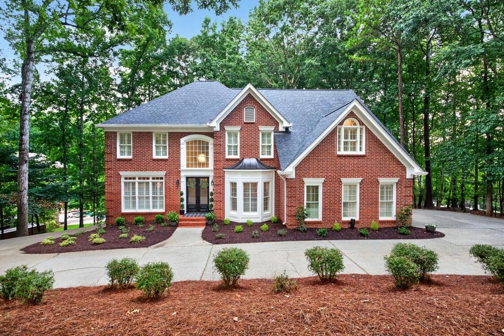 A finished KM Property Restorations job in metro Atlanta