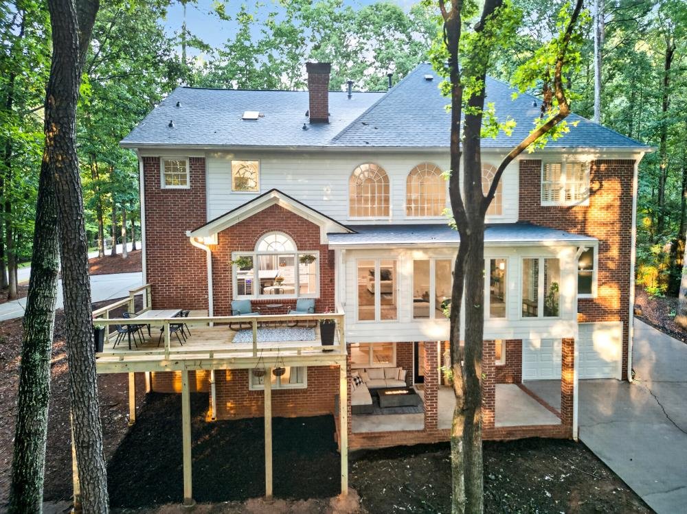 A finished KM Property Restorations job in metro Atlanta