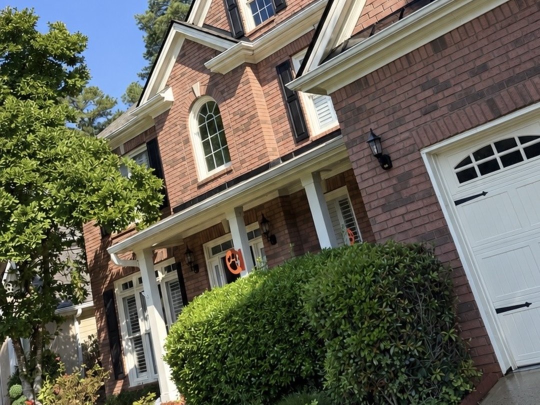 A finished KM Property Restorations job in metro Atlanta