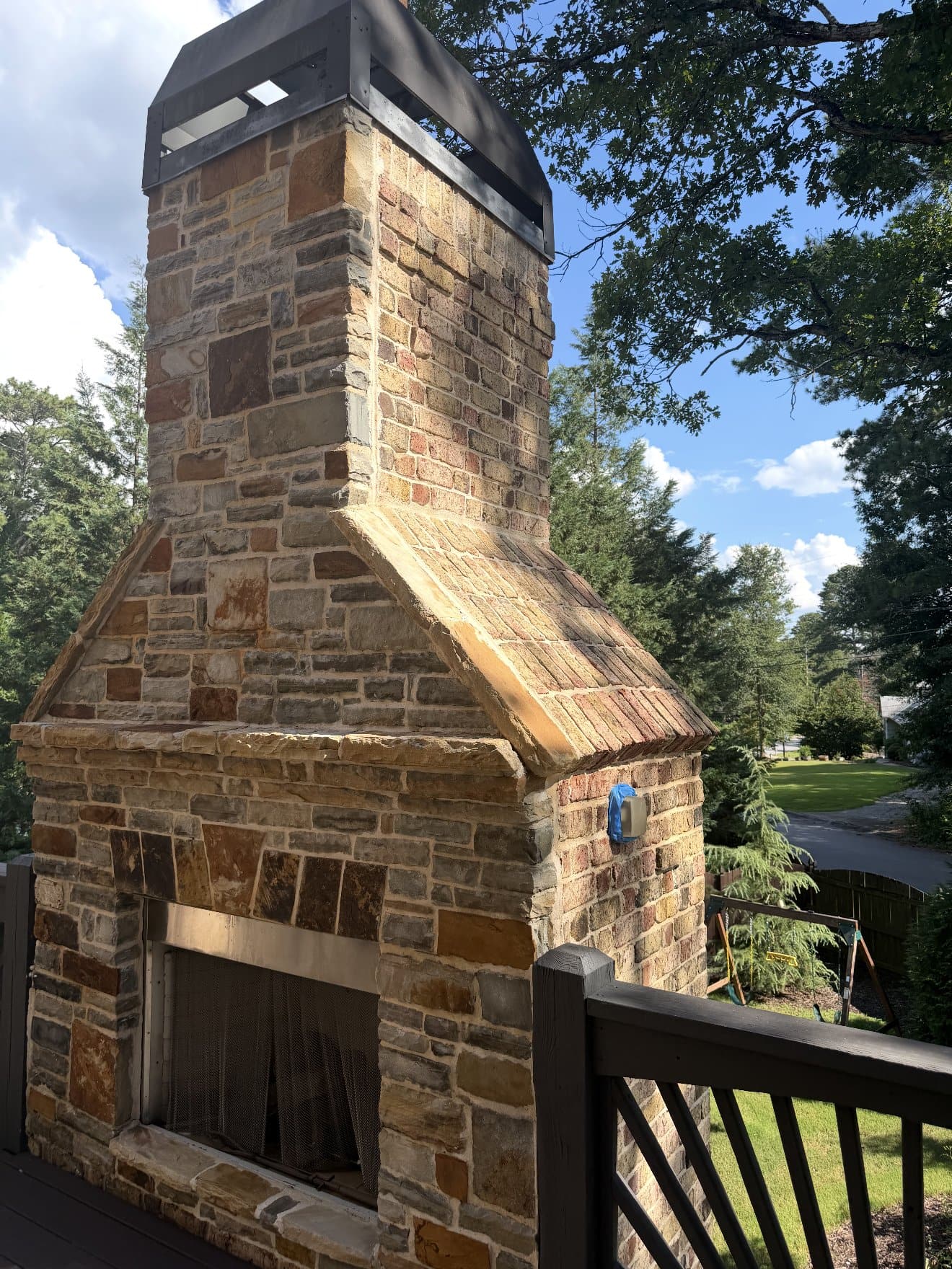 A finished KM Property Restorations job in metro Atlanta