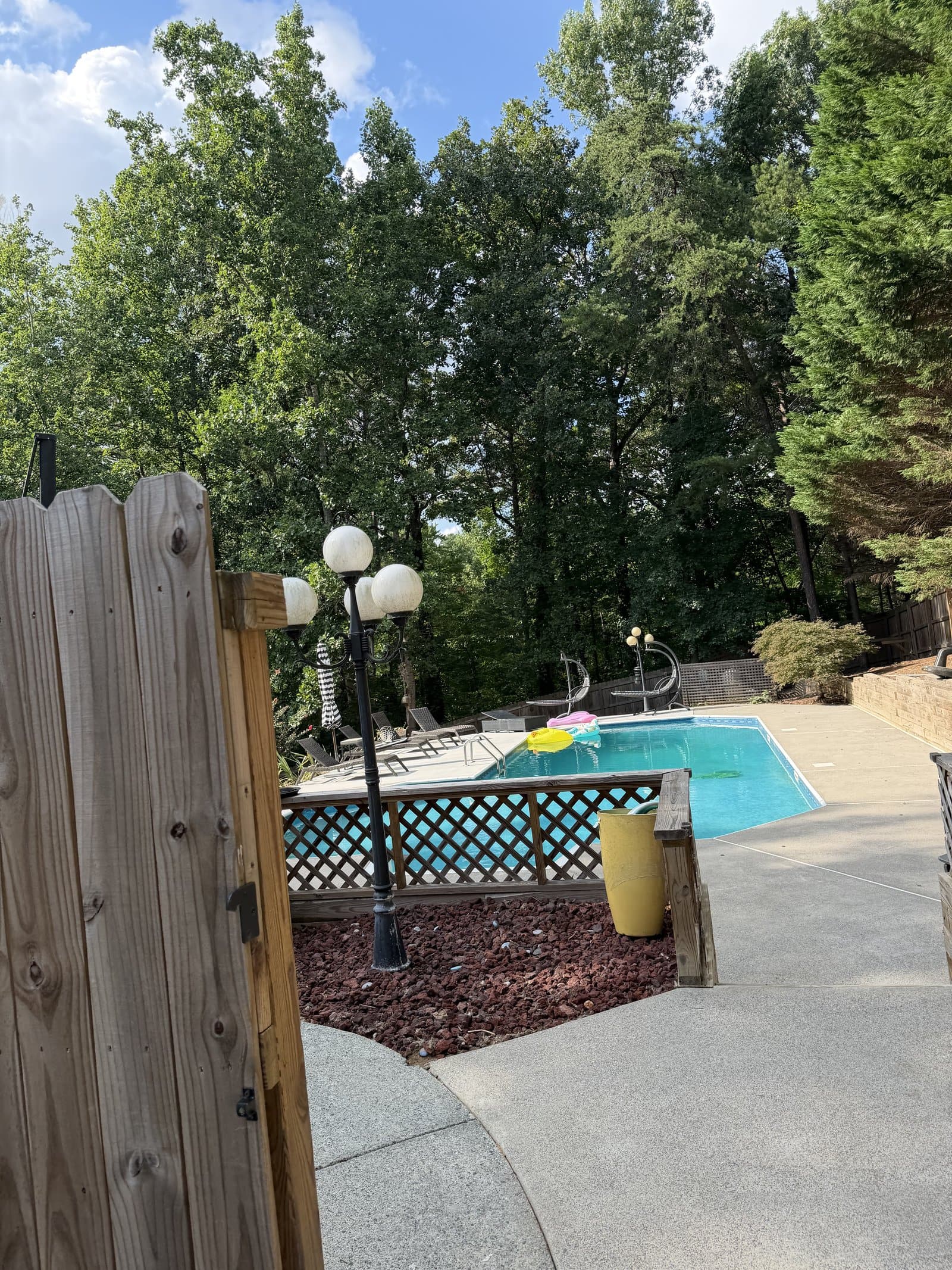 A finished KM Property Restorations job in metro Atlanta